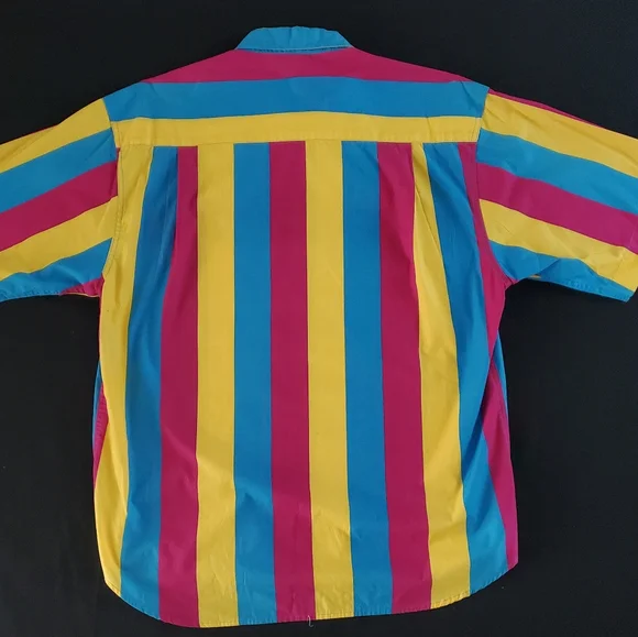 International Male Bright Stripes Shirt - Picture 4 of 4